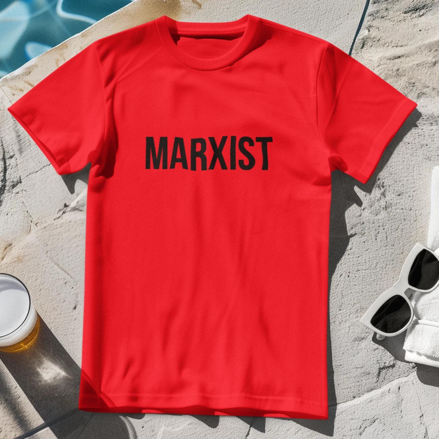 MARXISM T-Shirt - philosophy karl marx marist socialist labour democrat politics M