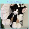 Devon Black White Rex Cat Accompany Plush Toys Soft Lovers Decor Dolls Gift
