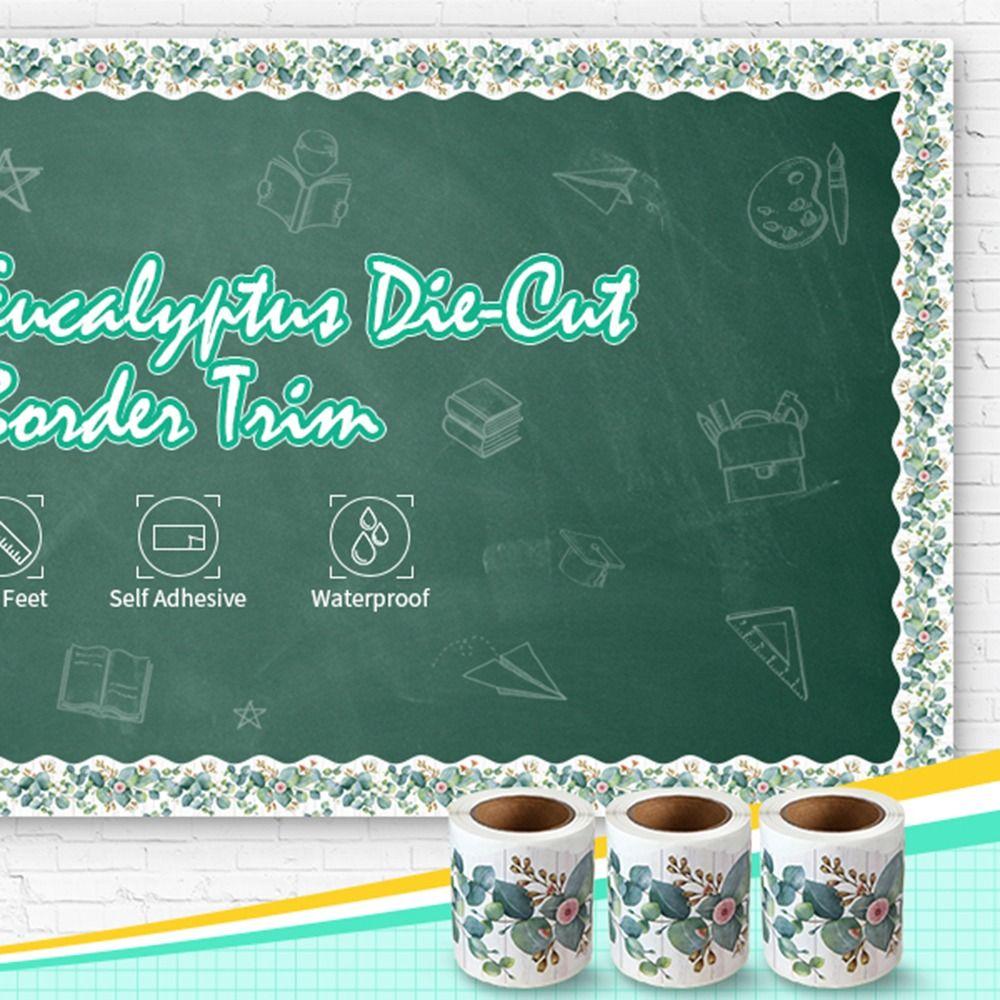 1Roll Self Adhesive Border Paper Paper Border Classroom Decors  Handmade Crafts