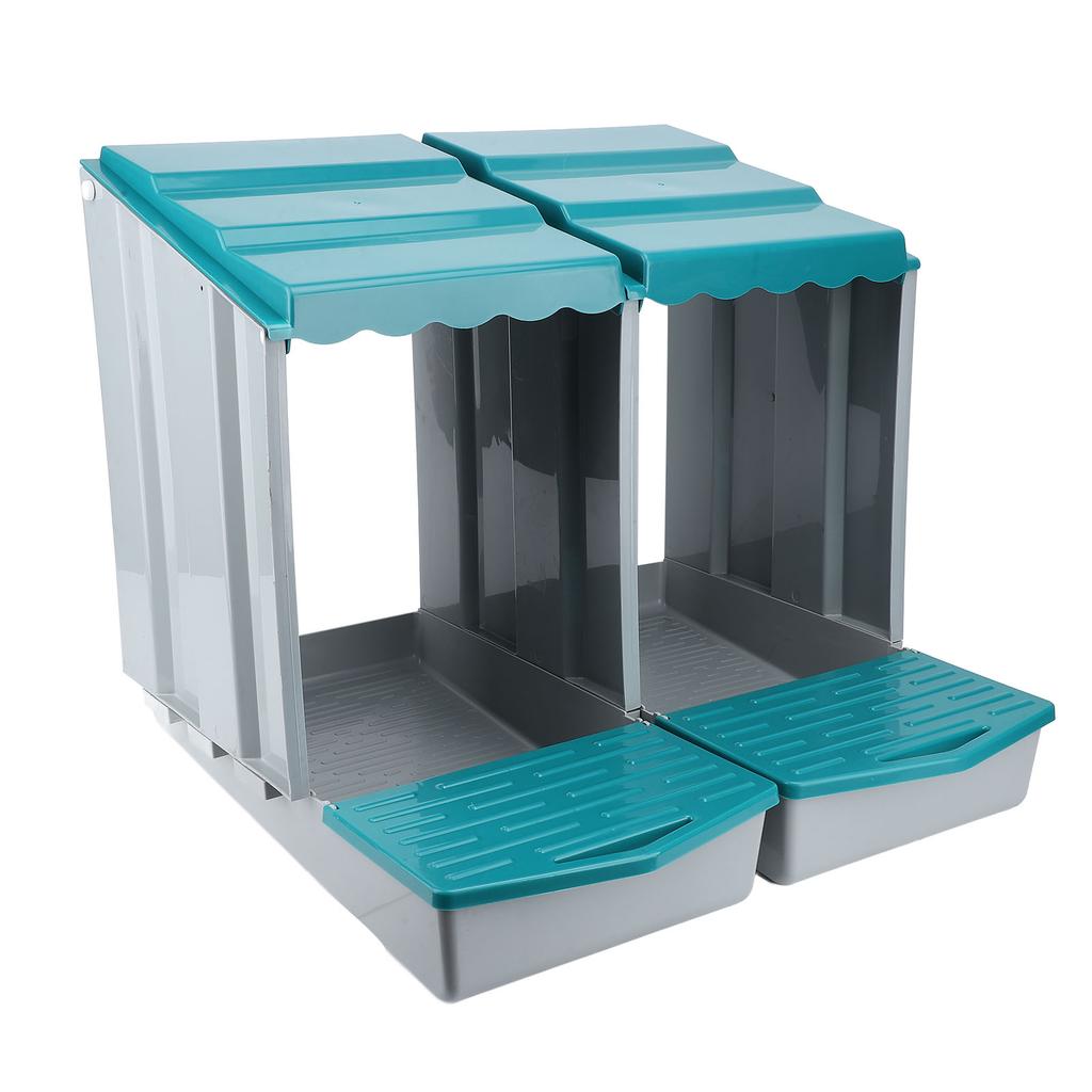 Chicken Nesting Box PP Chicken Egg Laying Box for Hens Ducks Poultry Comfortable Spacious Easy To Clean