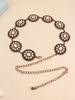 Sunflower Retro Bohemian Metal Waist Chain for Women – Ethnic Handmade Jewelry Belt