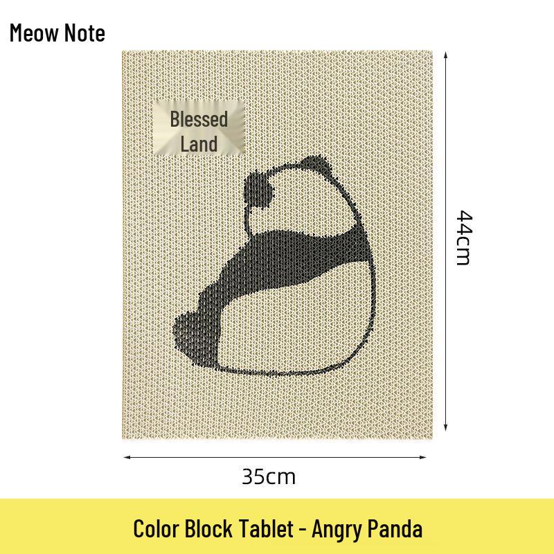 Wandmontierter selbstklebender Katzenkratzer: Vertikale Wellpappe zum Krallenschärfen, Kratzfest, Verschleißfest