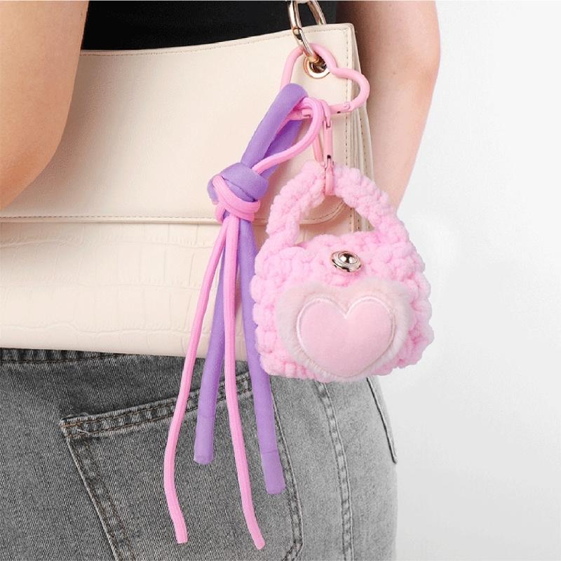 Stylish Lovely Love Heart Phone Case Fashion Keychain Multifunctional Great for Everyday Use and Travel Casual Wear