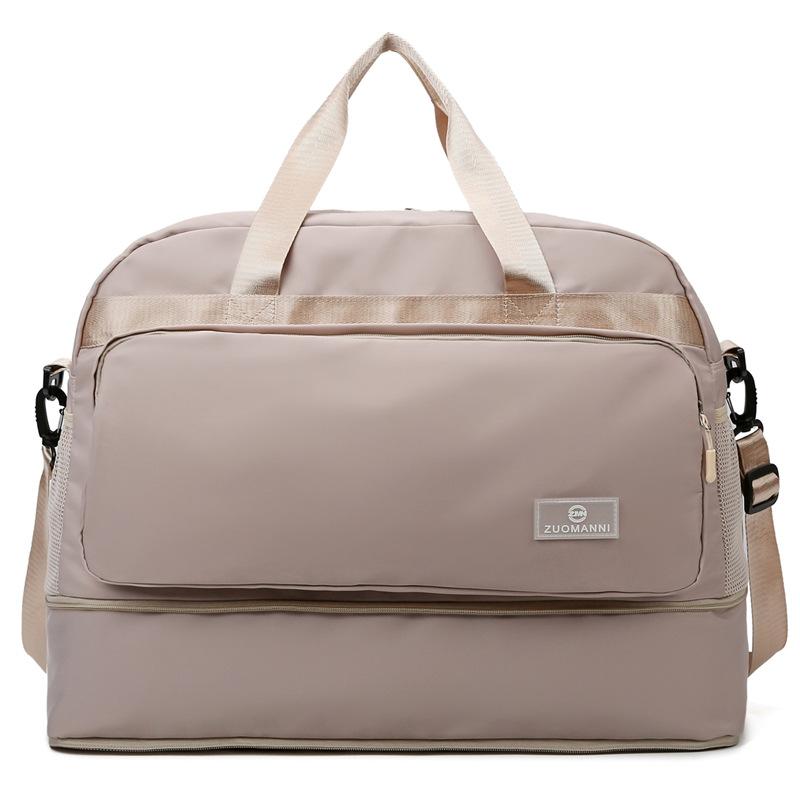 Short-distance Business Trip Oblique Span Travel Bag Portable Pull Rod Luggage Bag Large-capacity School Storage Bag