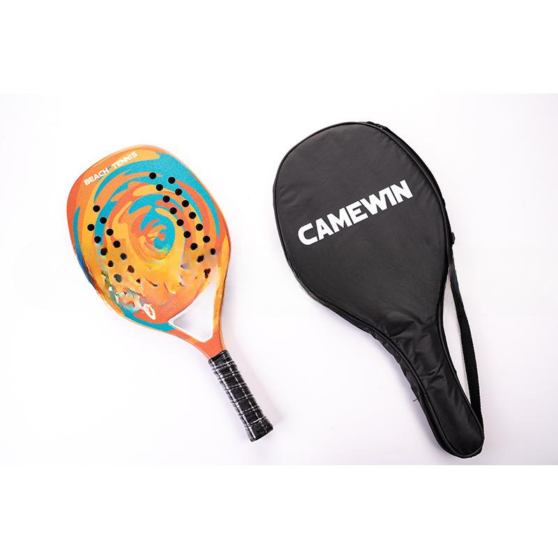 Beach Plate Racket Carbon Beach Racket Sports Racket Carbon Fiber Plate Racket Backpack Printed LOGO