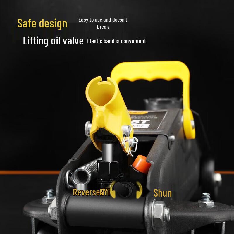 Deli Low-Profile Horizontal Hydraulic Jack