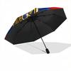 1pc Illuminati All-Seeing Eye Umbrella Portable Folding Umbrella Iron Frame Hole Bone Structure Outdoor Home Umbrella
