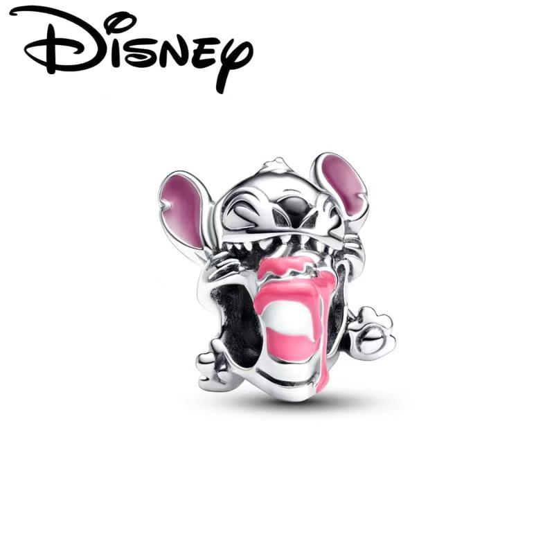 New In Charm  Cheshire Cat Charm Beads Suitable For Original Women Stitch Bracelet Necklace Pendant Jewelry Holiday Gifts