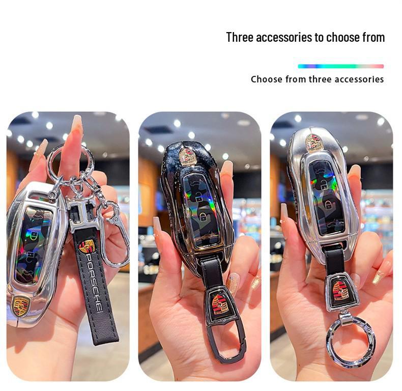 Porsche 24/25 Macan EV Turbo Kovový kryt klíče