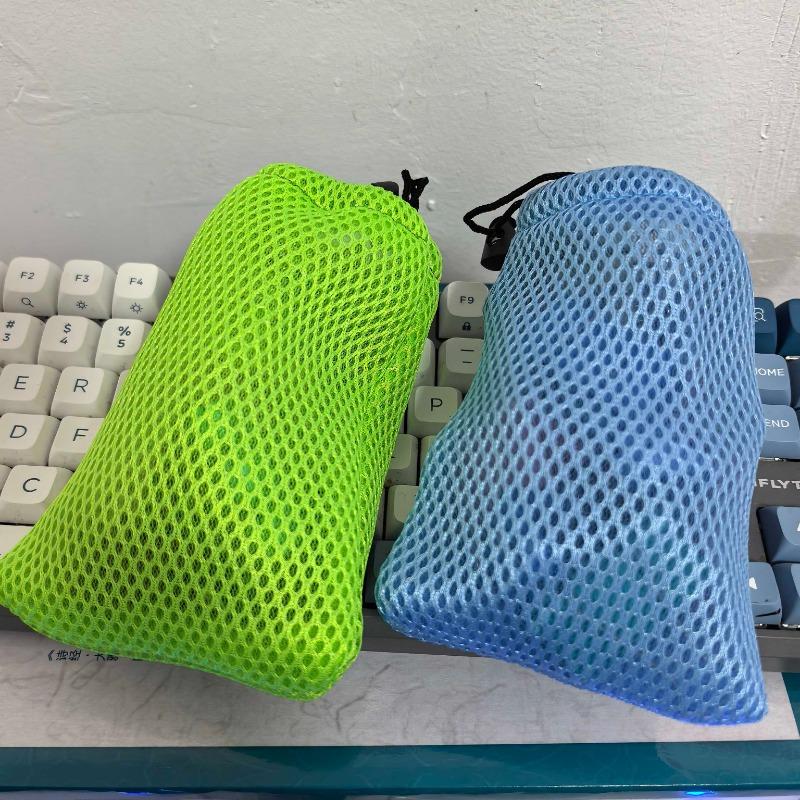 Nylon Mesh Pouch with Drawstring Closure - Durable, Lightweight Bag for Jewelry, Earphones, Accessory Storage, Jewelry Organizer