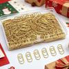 100Pcs Creative Mini Heart Paper Clips Paperclip Card Photo Tickets Holder Binder Clamps For Notebook Planner Bookmarks Clip