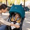 2-in-1 Car and Stroller Sunshade Canopy with Adjustable Design for Baby