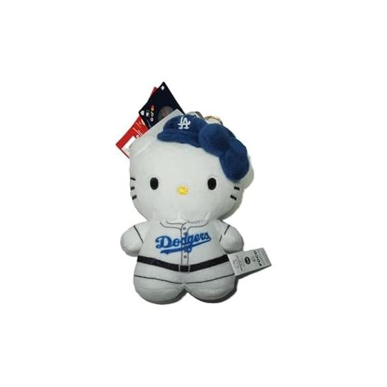 FOCO Hello Kitty x Dodgers Plush Keychain