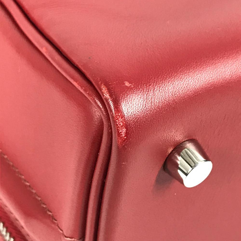 Hermes Sac Anvi 2 36 Bag Mini Duffle Bag Hand Bag Veau Chamonix Red