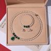 Elegante Collana di Perle di Conchiglia Profonda - Perfetto Regalo per la Festa della Mamma