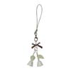 Eye Catching Beaded Keychain Bowknot Phone Charm for Women Bag Pendant for Shoulder Purse Backpack
