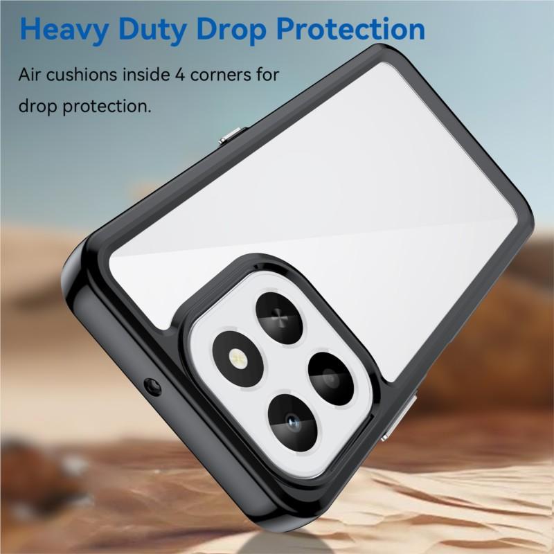 Für Honor X6C 4G Hülle für Honor X6C 4G Hülle Bumper Capa Para Stoßfest Transparent Silikon Rückseite für Honor X6C 4G