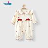 Youqi Baby Girl Cotton Long Sleeve Romper