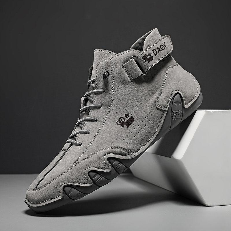 

Мужская обувь Rams. Мужская повседневная обувь с высоким берцем. Мужские ботинки. 51 темно серый