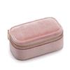 New Portable Small Jewelry Organizer Travel Display Ring Earring Earring Holder Simple Mini Gift Case Boxes