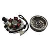 For Magneto Stator Coil Assembly Flywheel Kit for Lifan 140/140cc 1P55FMJ Engine Ignition System Replacement Part