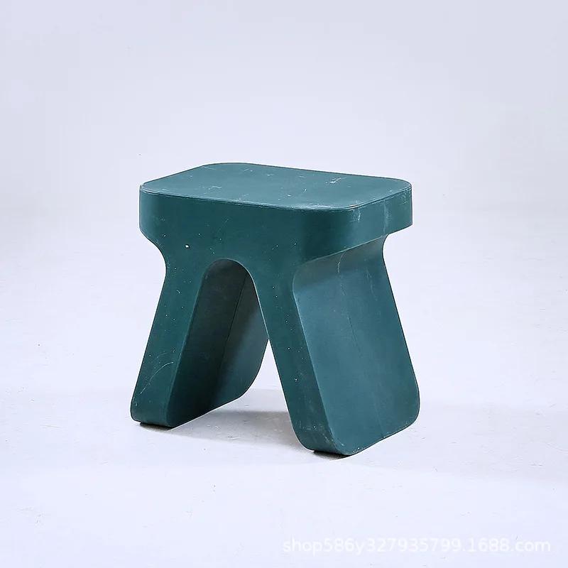Entry Door Shoe Stool Colourful Plastic Children's Chair Portable Bathroom Outdoor Balcony Waterproof Small Seat Home