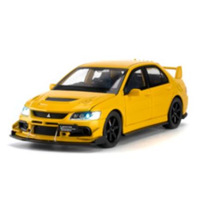 1/32 Mitsubishi Lancer EVO IX Diecast Model Autíčko Hračka Sběratelská Zvuk&Světlo Hračka