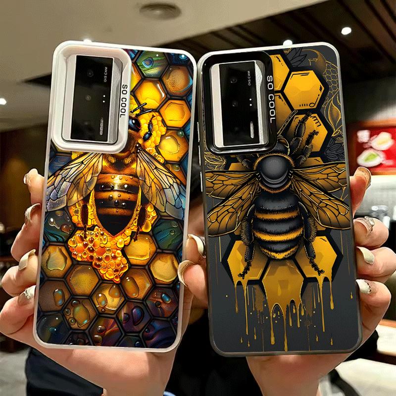 Bee Keeping Honey Cute Shockproof Phone Case for Xiaomi Poco X7 X6 X5 X3 Pro F7 Ultra M8 Redmi 15C 15 14C 13C 12C 10C 13 12 10