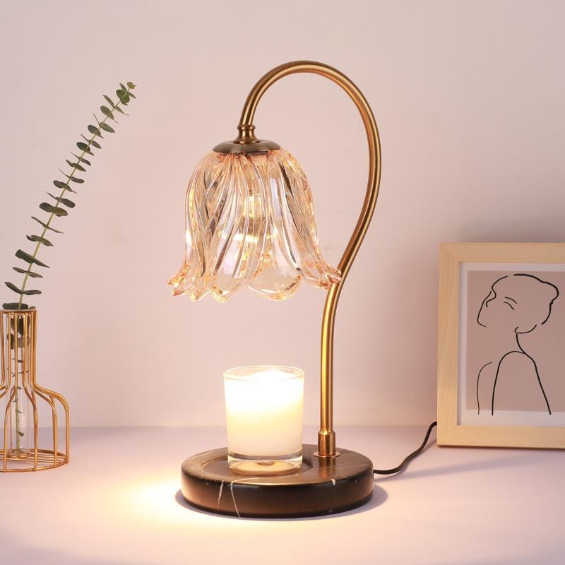 

Ландыш Аромалампа Беспламенный Подогреватель Свечей и Лампа Настроения Диффузор Эфирных Масел для Спальни Домашний Декор