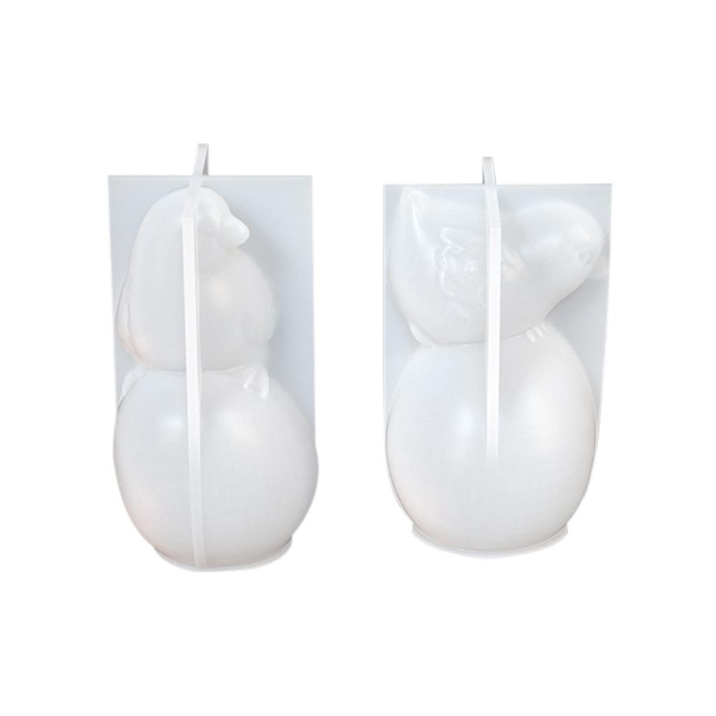 Easters Silicone Mould Set For Home Candle Craft Festival Decorations And Gift