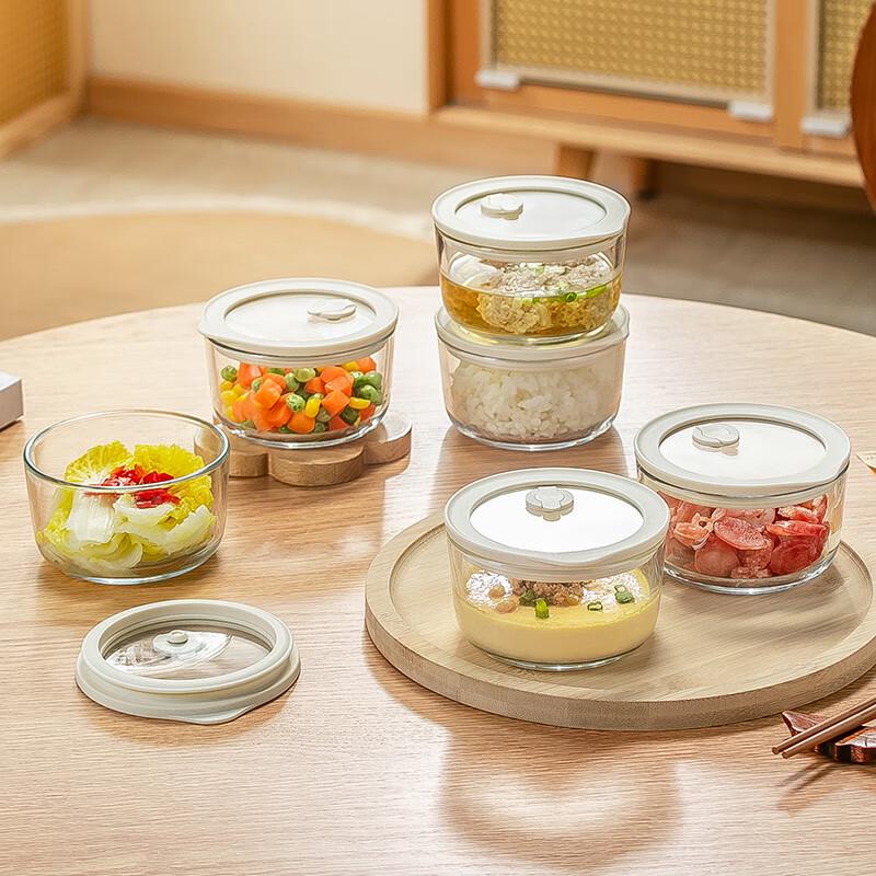 Genasi High Borosilicate Glass Steamer & Microwave Bowl with Lid