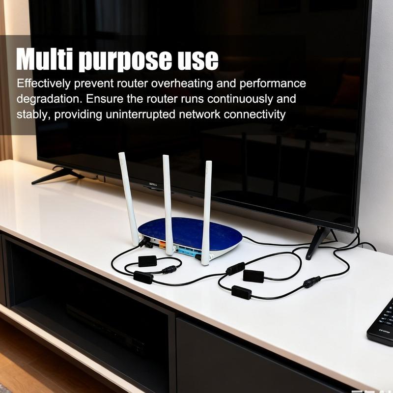Router Reboot Cable WiFi Auto Restarter Timing 24H Power-Off Reset Controller Optical Modem Reboot Cable WiFi Rebooting Device