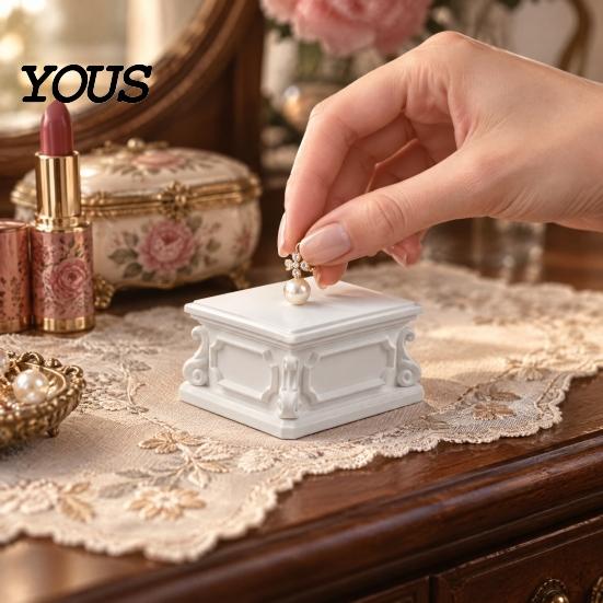High End Exhibit Stand Mini Display Stand, 3D Printed European Carved Square Pedestal Decorative Art Ornament Decoration for Trophies, Figurines,