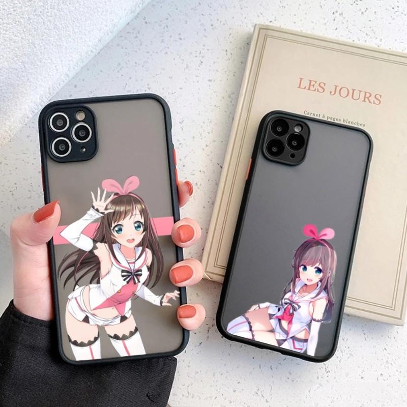 Cute Virtual Idol Kizuna AI Phone Case For IPhone 14 13 12 11 Mini Pro Max XS X Max XR 8 7 Plus SE 2022 Skin Color Phone Cover