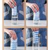 Dish Cleaning Cloth Weave Thickened Polyester Absorbent Soft Versatile Dish Towel for Kitchen Table