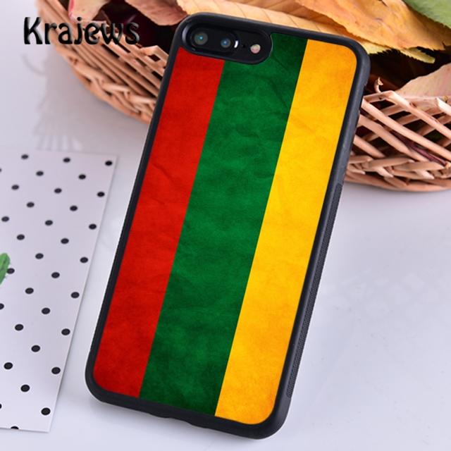 Vintage Litauen Litauische Flagge Für iPhone 17 Air 16 Handyhülle Cover 15 14 plus 12 13 pro max Fundas
