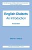 The English Dialects : An Introduction Book