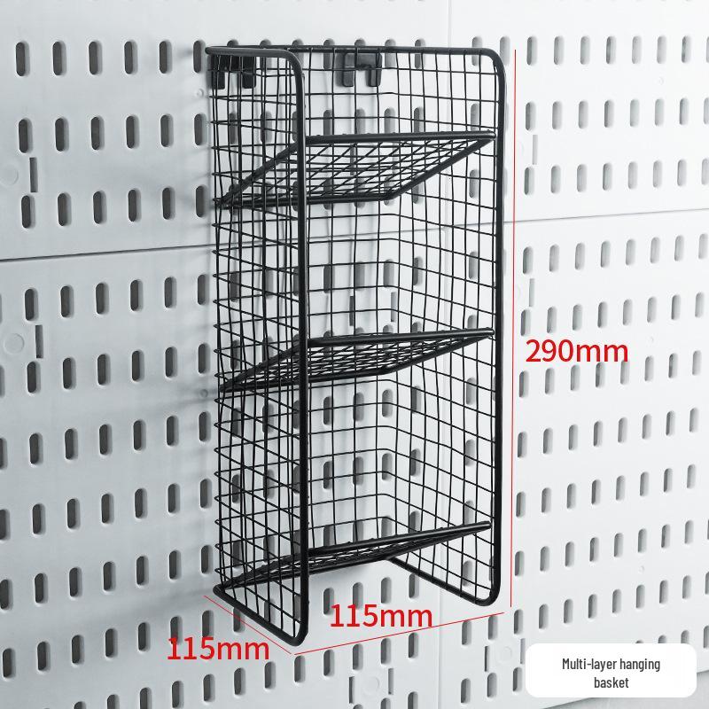 E-sports Pegboard Wall Display: DIY Headphone, Keyboard, Jay Chou Photo Storage, Punch-Free Mount Rack