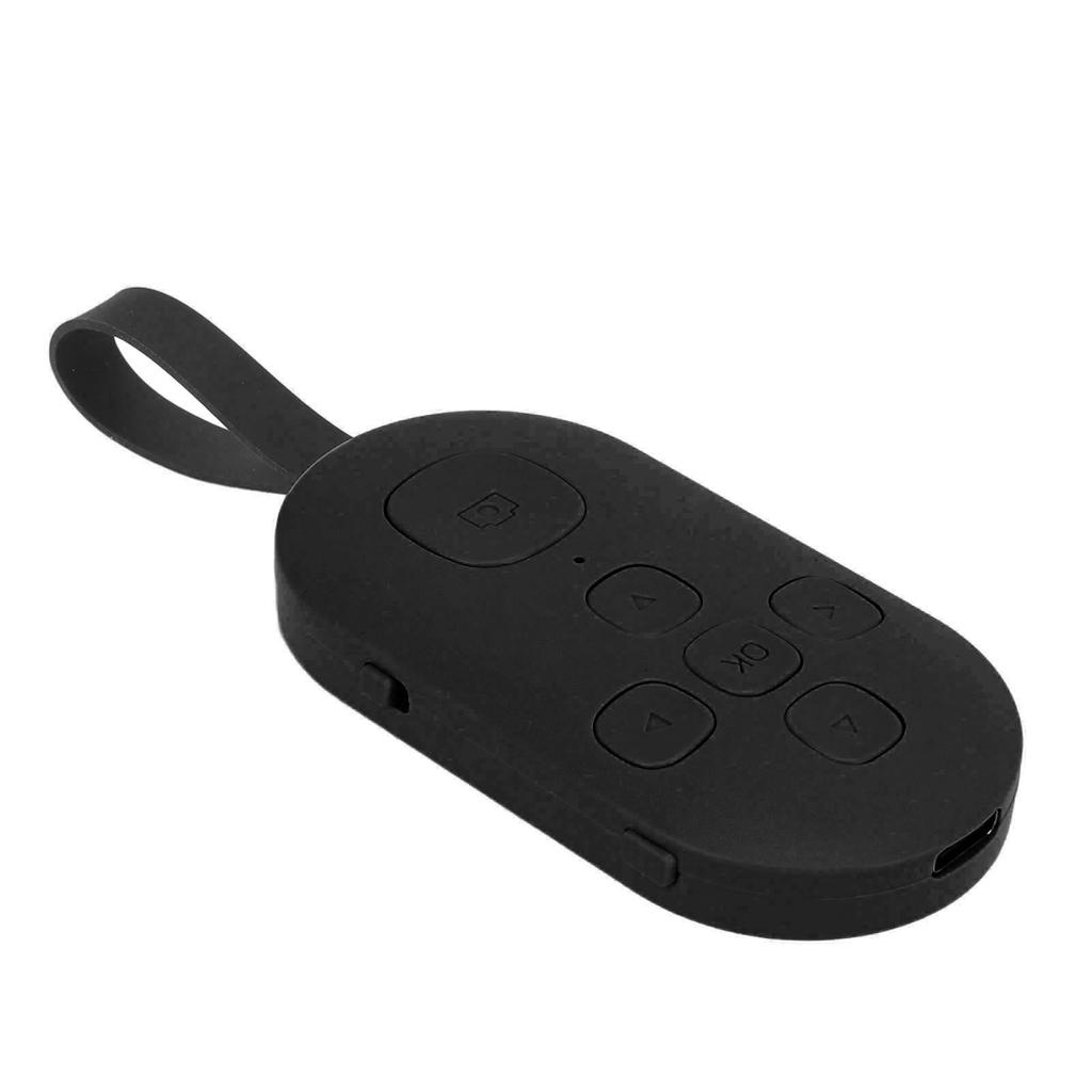 Bluetooth Remote Control Phone Page Turner Rechargeable Remote Selfie Clicker Hands Free for Smartphone Tablets