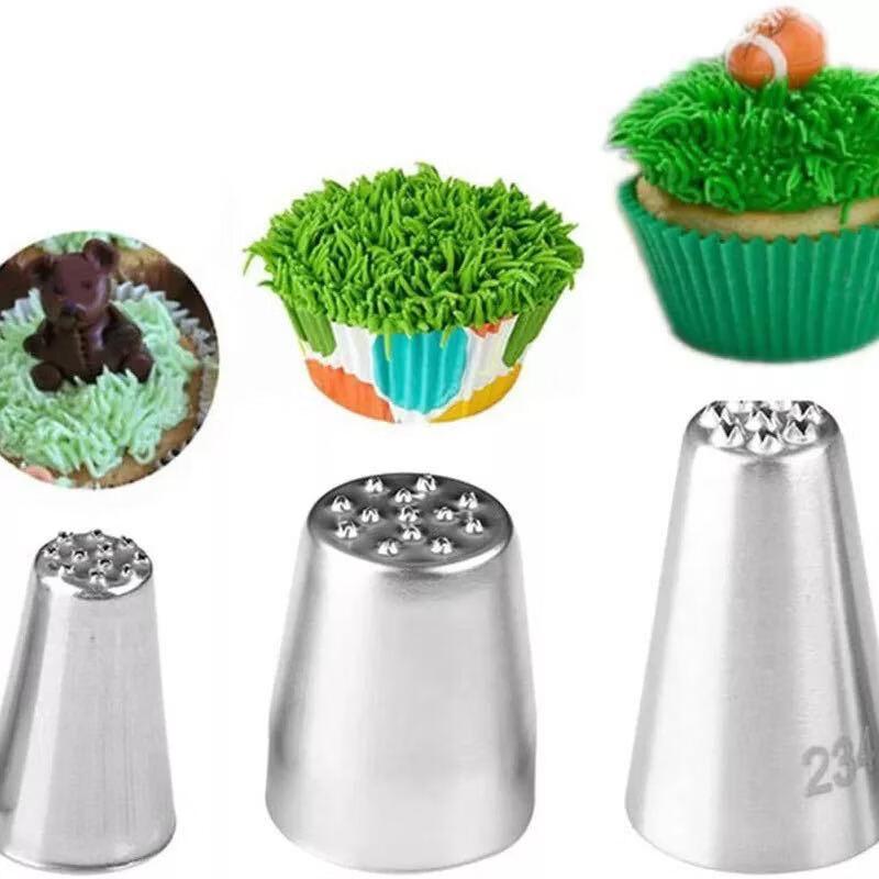 

ZISIZ Stainless Steel Decorating Nozzle Set