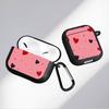 Retro Liebe Rot Schwarz Hülle Für Airpods 2 3 4 Pro2 Pro3 Pro 1 Weiche Kopfhörerhüllen Abdeckung