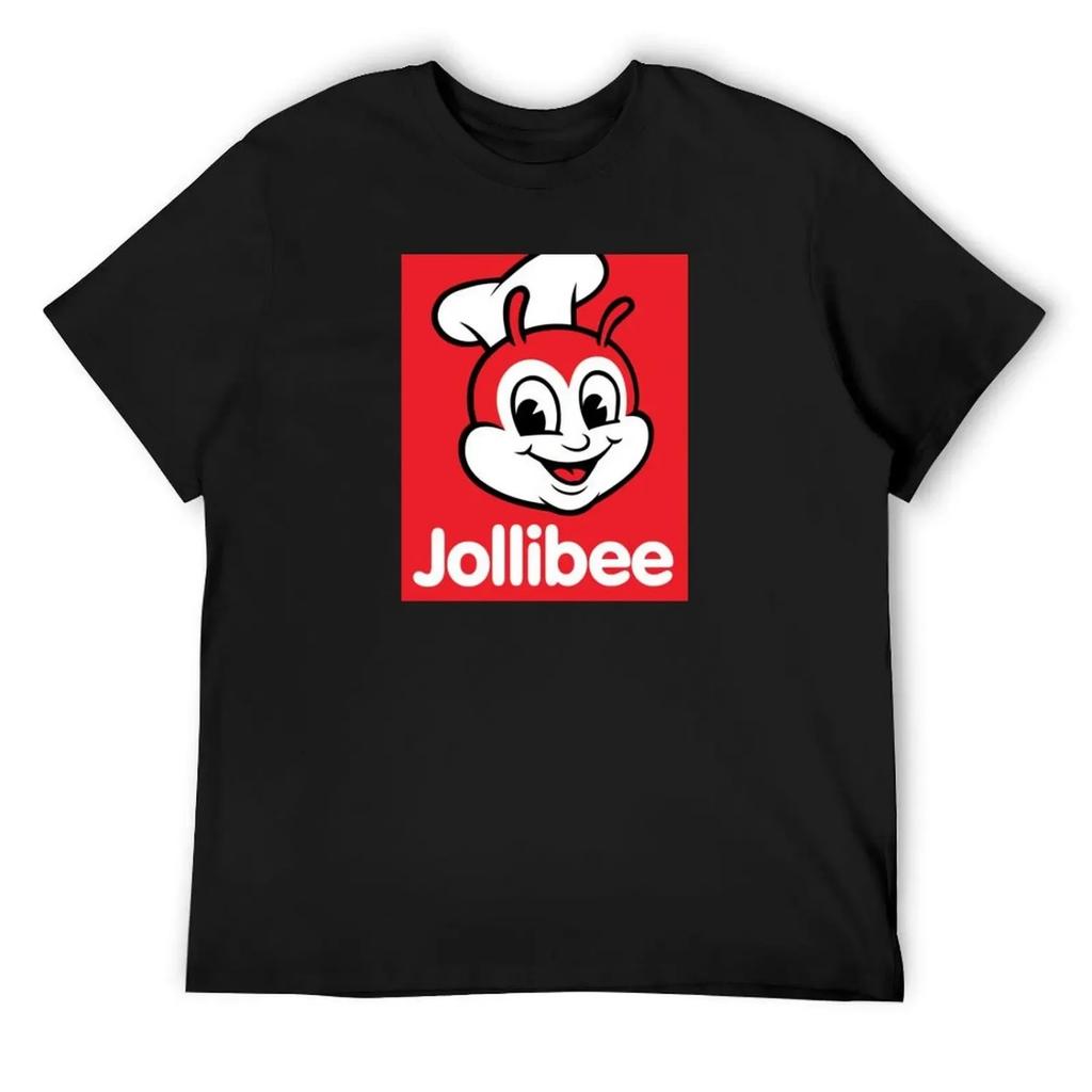 Jollibee - Filipijnse fastfood T-shirt blanks Kleding graphics heren grafische t-shirts hip hop