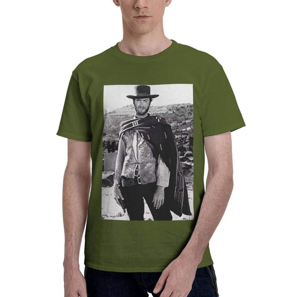 Clint Eastwood Western The Good The Bad And The Ugly 1 100 Cotton Casual Breathable Confortable Manga Funny Mens TShirt Mens