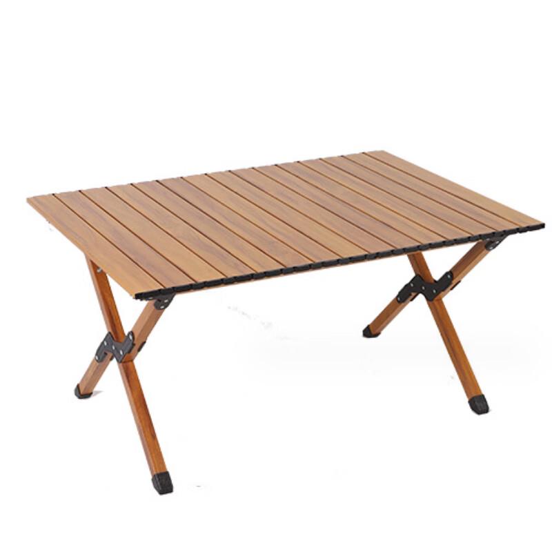 Portable Double-Layer Aluminum Outdoor Folding Camping Table