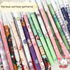 Erasable Gel Pen Cute Cartoon Pattern 0.5 Mm. 12 Pieces