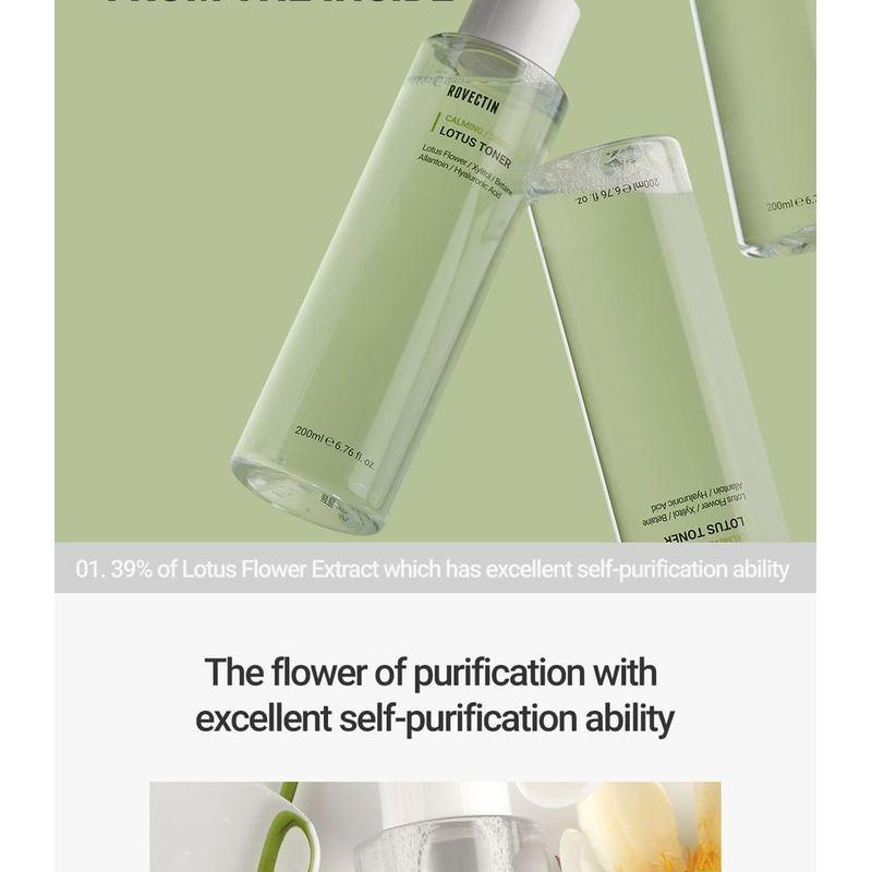 ROVECTIN - Calming Sensitive Lotus Toner