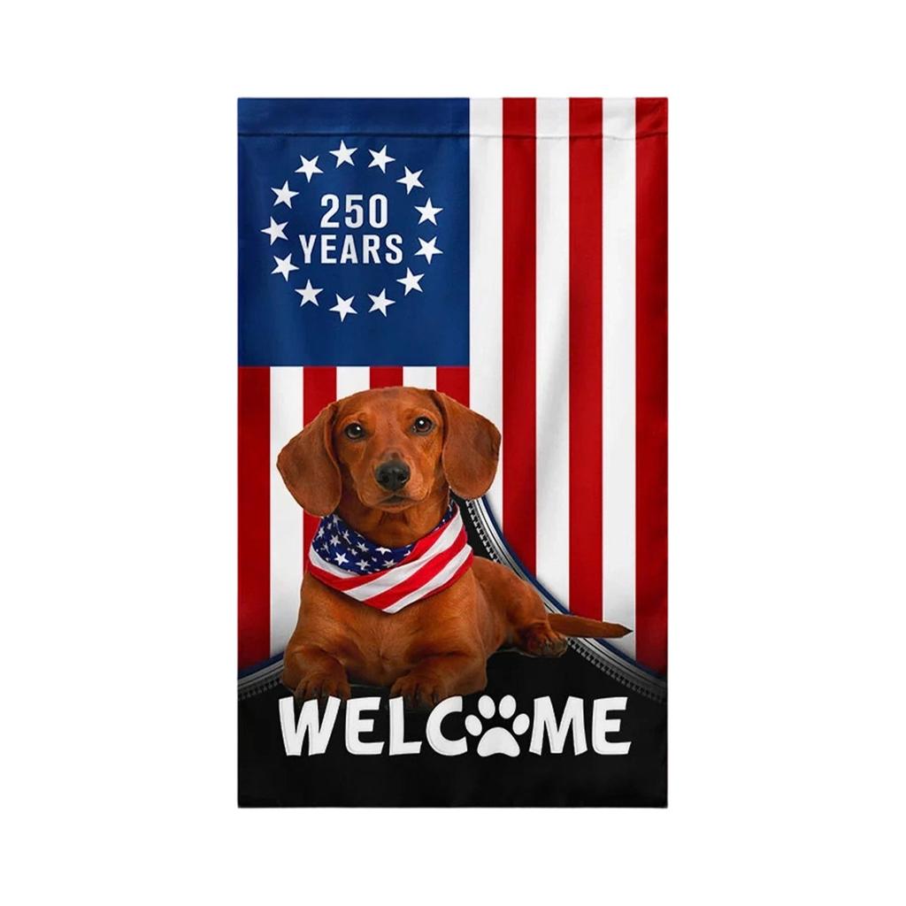 250th Anniversary Garden Flag, Single Sided