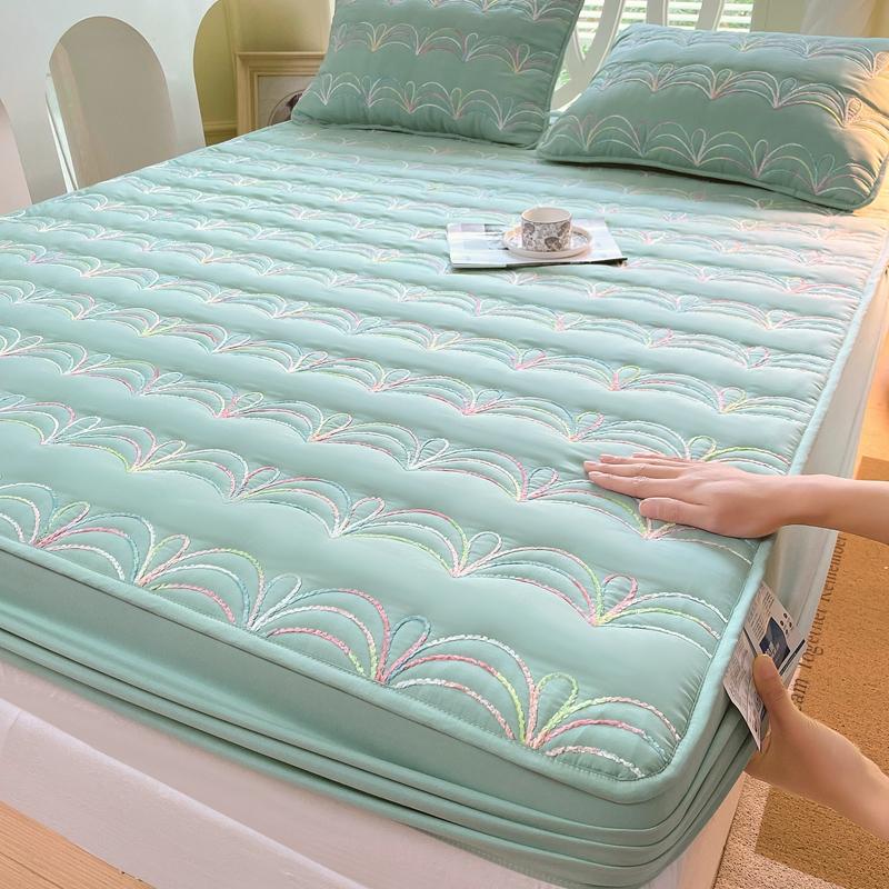 

Наматрасник Bonenjoy, стеганое покрывало, эластичное покрывало, Fundas de colchón, простой стиль, постельное белье для дома (Нет наволочки) 90x200x25cm 1pc