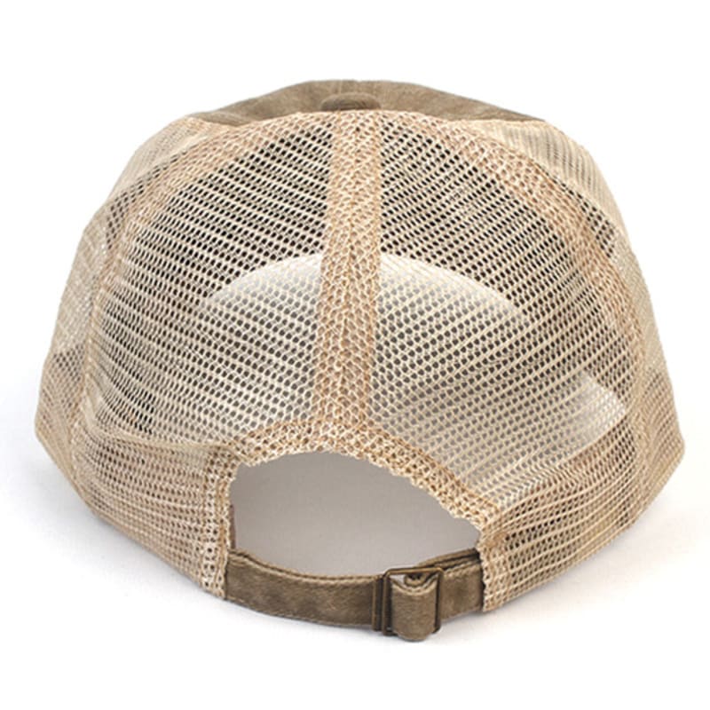 Universal Chemistry Pigment Washing Beige Meshcap Mesh Cap