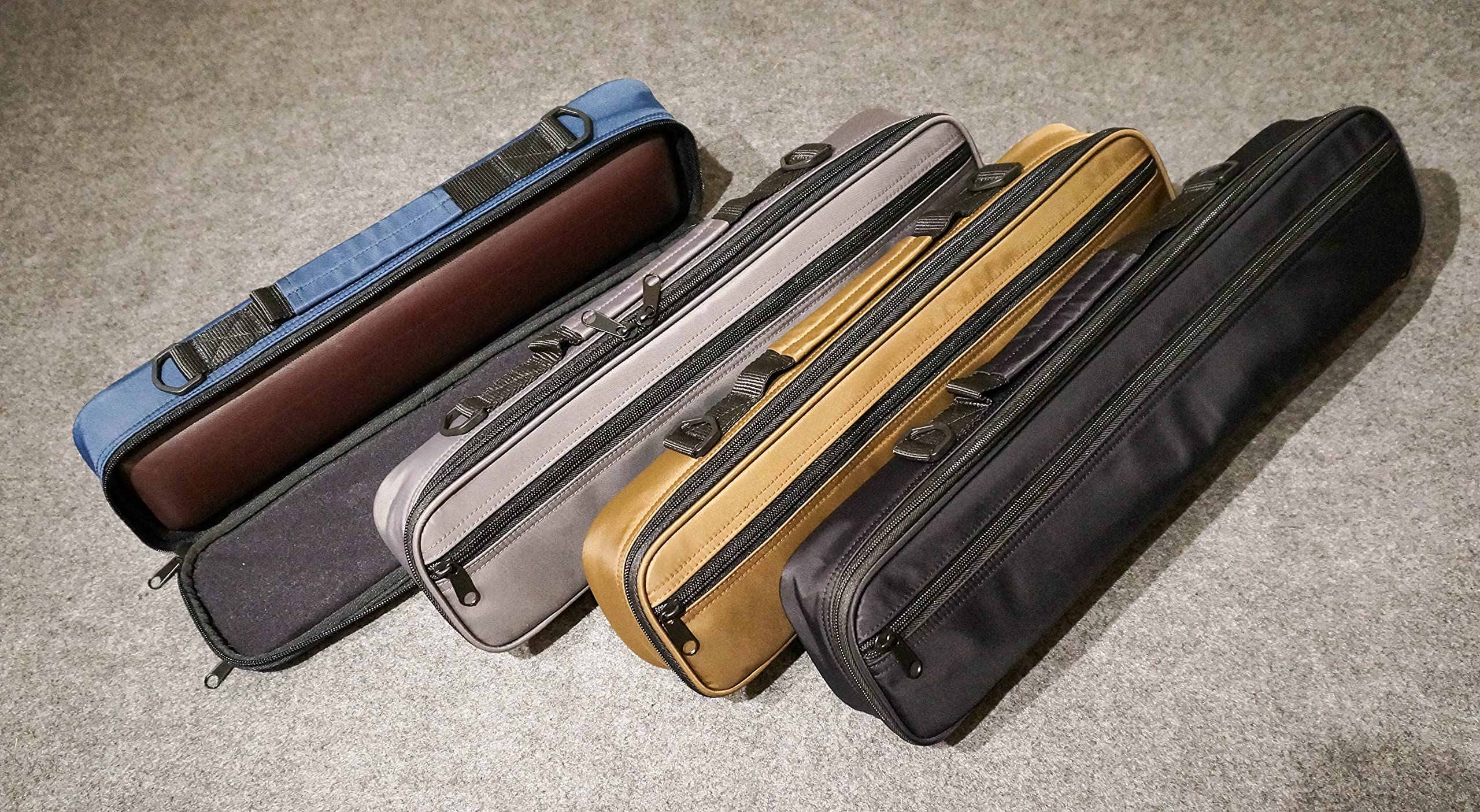 

M S MFC1H-NAVY Flute Case Cover, H-Tube, Navy